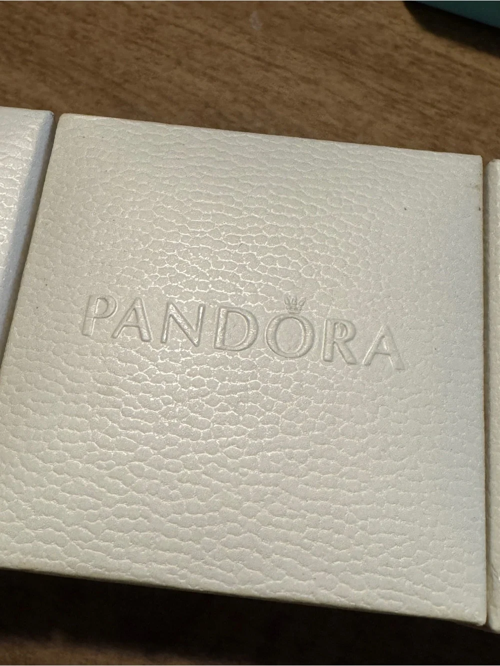 Tiffany & Co. Blue Gift Box with Pandora White Jewelry Boxes (Boxes Only)